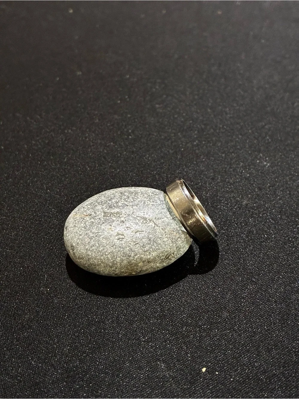 Titanium silver Men's Band Ring - Unbranded